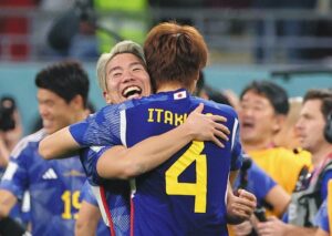 日本勝利おめでとう！⚽